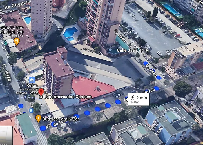 Апартаменты New Square Ibiza Бенидорм